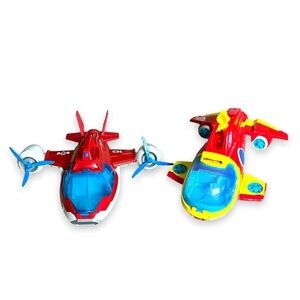 Paw Patrol Spin Master Lights and Sounds Air Patroller Plane & Sub